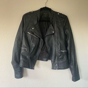 Zara Faux Leather Jacket